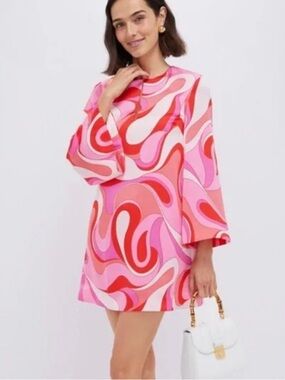 Hyacinth House Geo Print Mini Dress NWT